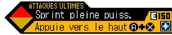 Sprint pleine puissance