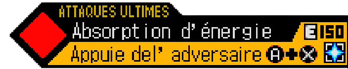 Absorption d'énergie