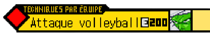 Attaque volleyball