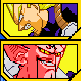 Vegeta Super Saiyan et Dabra