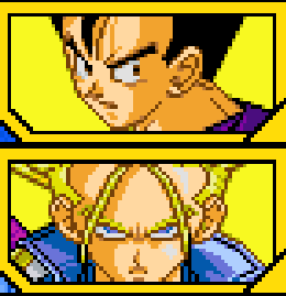 Gohan Ado et Trunks Super Saiyan