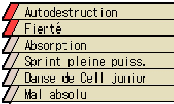 Compétences de Cell