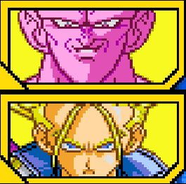 Ginyu et Trunks Super Saiyan