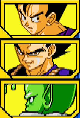 Gohan Ado Vegeta et Dende