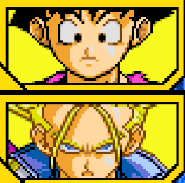 Gohan et Trunks Super Saiyan 