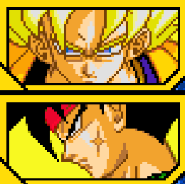 Goku Super Saiyan et Bardock