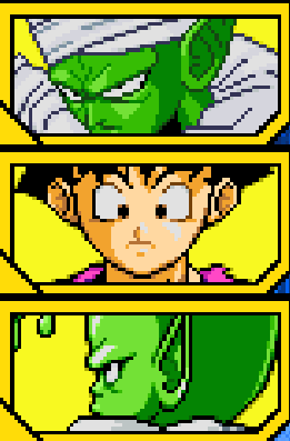 Piccolo et Gohan et Dendé