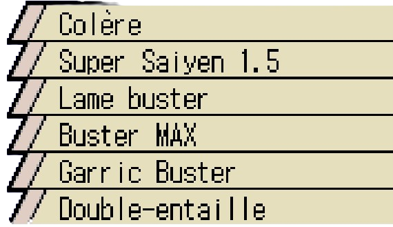 Compétences de Trunks