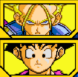 Trunks Super Saiyan et Gohan 